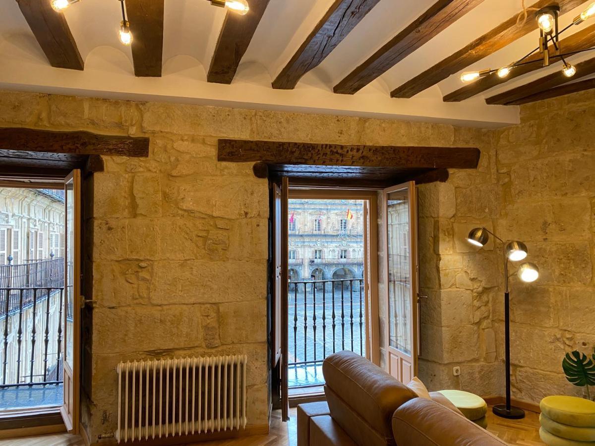 Apartamento Plaza Mayor Salamanca Con 2 Balcones A La Misma Plaza Mayor エクステリア 写真
