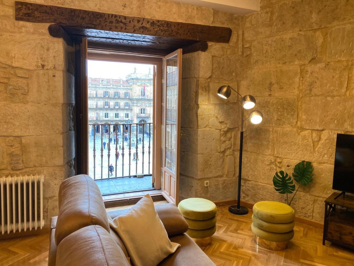 Apartamento Plaza Mayor Salamanca Con 2 Balcones A La Misma Plaza Mayor エクステリア 写真