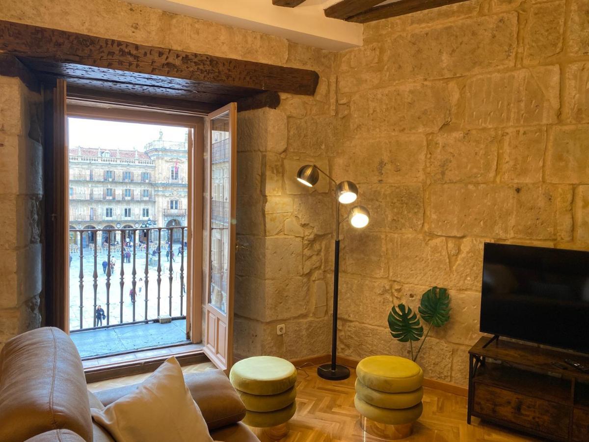 Apartamento Plaza Mayor Salamanca Con 2 Balcones A La Misma Plaza Mayor エクステリア 写真
