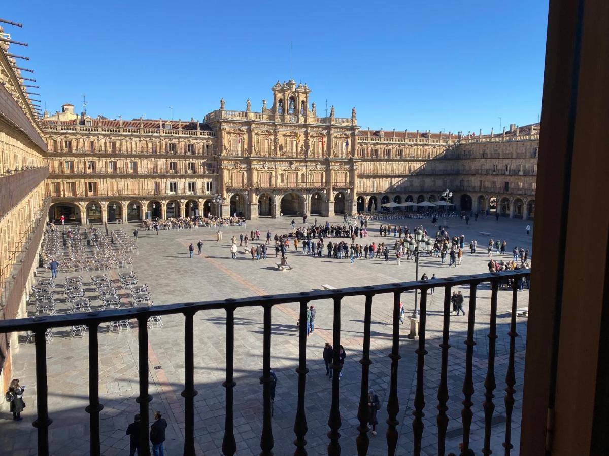 Apartamento Plaza Mayor Salamanca Con 2 Balcones A La Misma Plaza Mayor エクステリア 写真